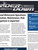 Rider Down Report - 03.01.2026
