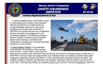 Safety Awareness Dispatch - 10.15.2025