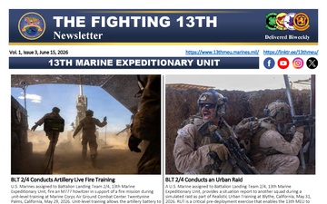 THE FIGHTING 13TH Newsletter - 06.15.2026