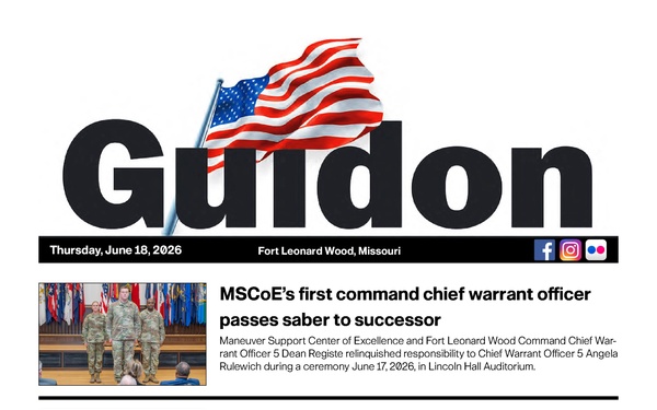 Fort Leonard Wood GUIDON - June 18, 2026