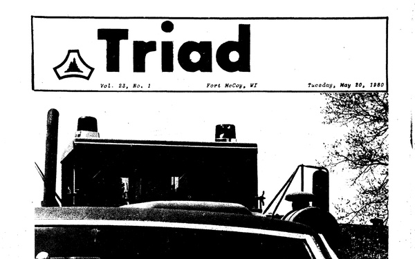 Fort McCoy Triad Newspaper - May 20, 1980