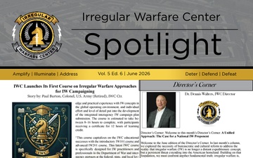 Irregular Warfare Center Spotlight - 06.15.2026