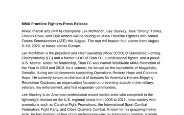 Armed Forces Entertainment News - 07.01.2026