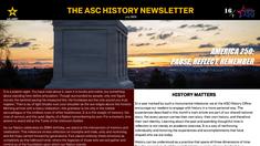 Latest History Newsletter