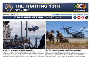 THE FIGHTING 13TH Newsletter - 07.13.2026