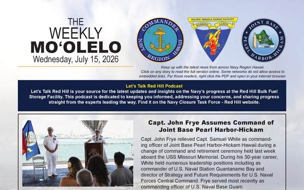 Mo'olelo - July 15, 2026
