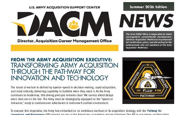 DACM Newsletter - July 16, 2026