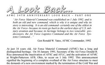 AFMC History and Heritage - 07.21.2026