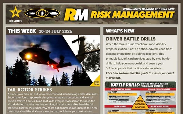 Risk Management Newsletter - July 20, 2026