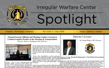 Irregular Warfare Center Spotlight - 07.15.2026