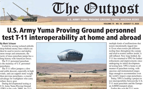 The Outpost - U.S. Army Yuma Proving Ground - August 12, 2026