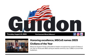 Fort Leonard Wood GUIDON - 08.13.2026
