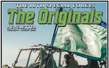10th Special Forces Group (Airborne) "The Originals," Newsletter - 08.20.2026