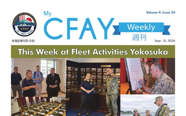 My CFAY Weekly - September 9, 2026