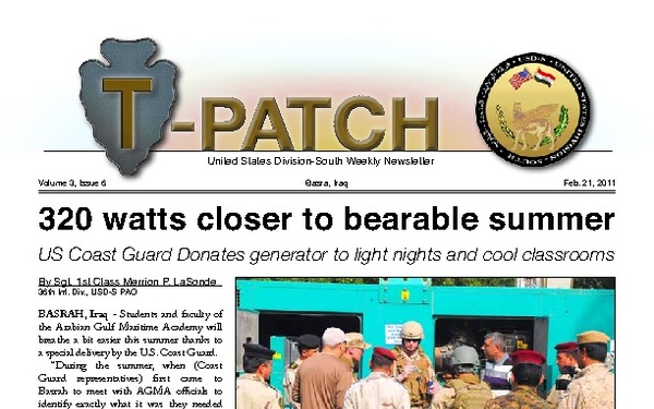 T-Patch  - February 21, 2011