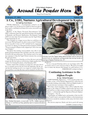 Around the Powder Horn Volume 10 27FEB2011