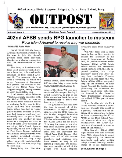 402nd AFSB Outpost