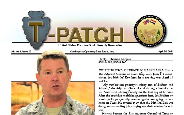 T-Patch  - April 25, 2011