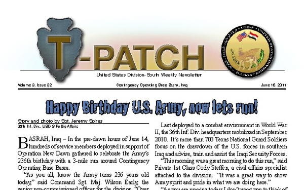 T-Patch  - June 14, 2011