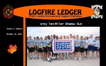 298th CSSB Logfire Ledger  - 10.31.2011