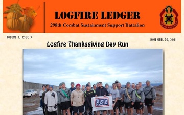 298th CSSB Logfire Ledger  - 11.30.2011