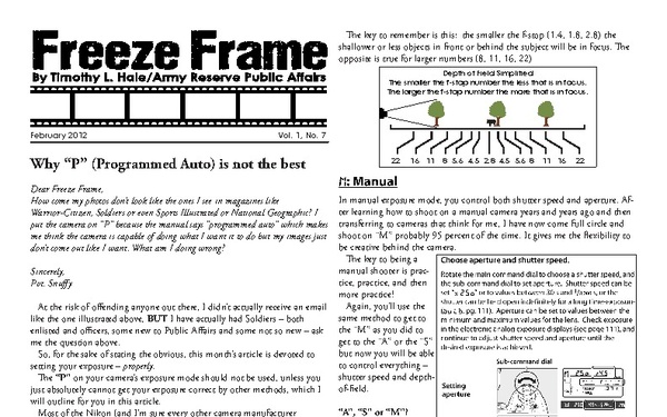 Freeze Frame - February 1, 2012