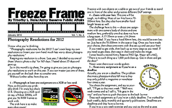 Freeze Frame - January 1, 2012