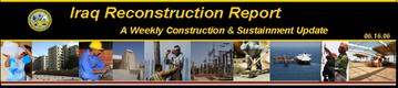 Iraq Reconstruction Report